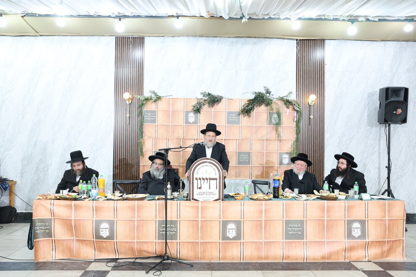 מעמד הסיום אצל הגה"צ רבי חיים צבי מייזליש