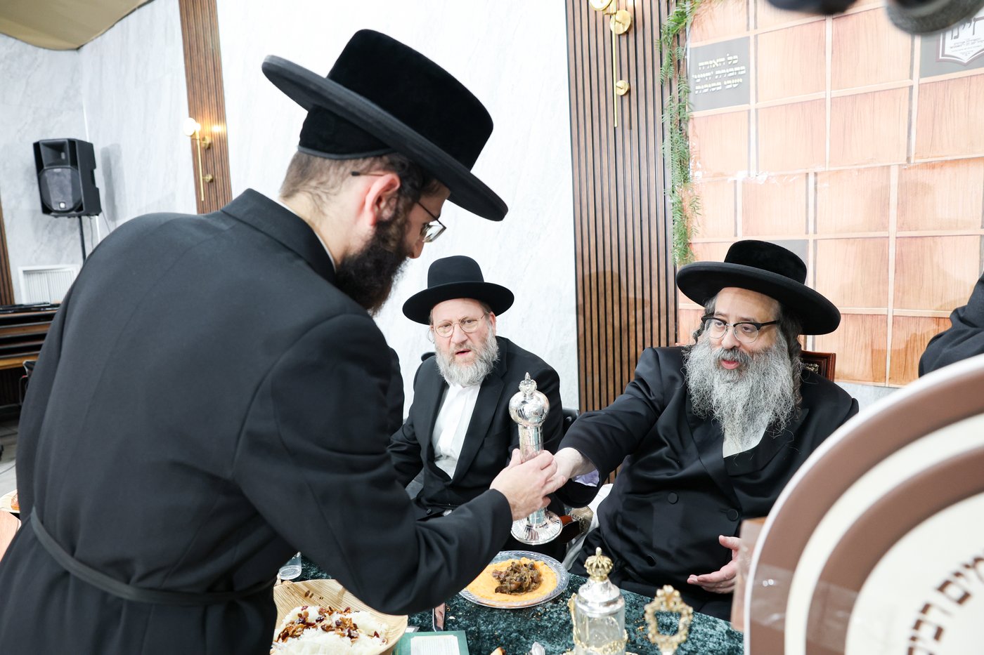 מעמד הסיום אצל הגה"צ רבי חיים צבי מייזליש