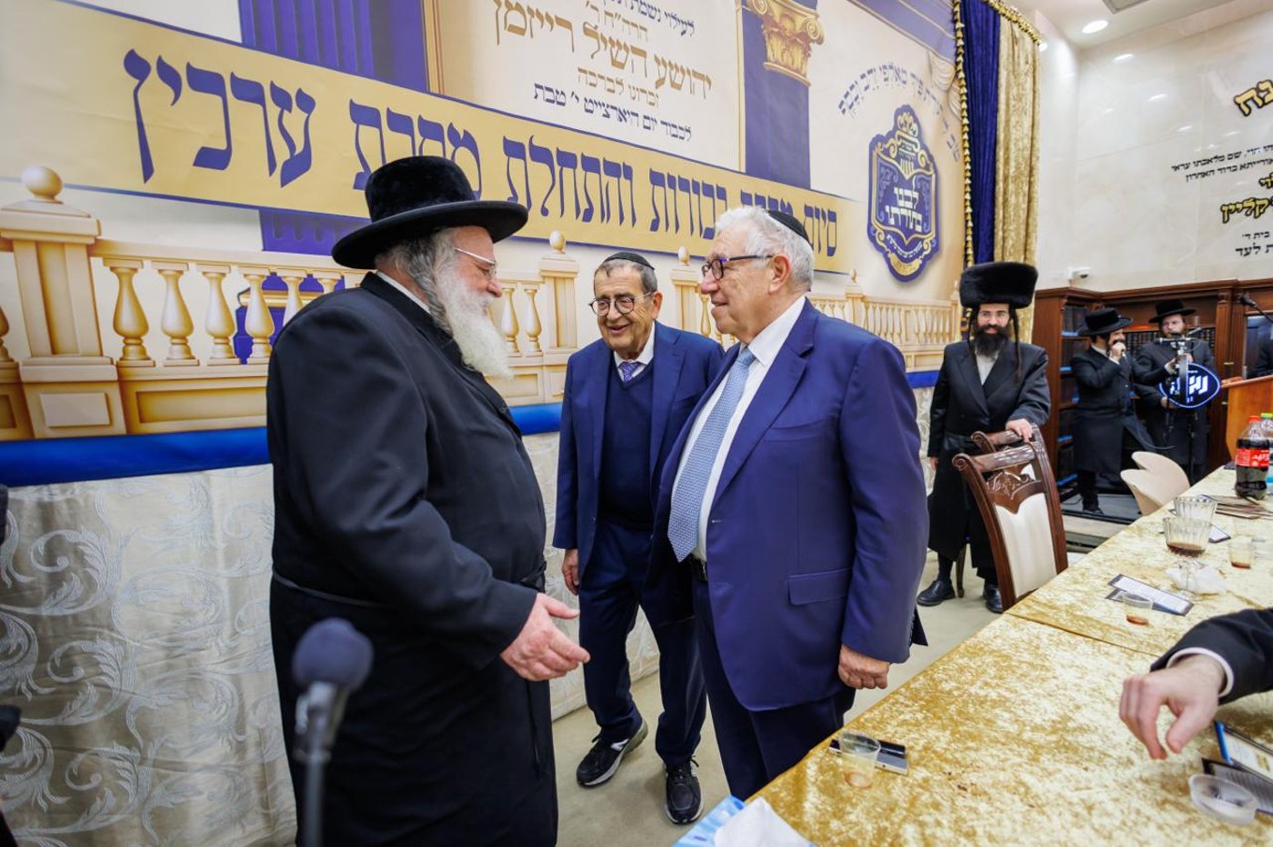 סיום מסכת בכורות בקהילת הגר"ש אלתר