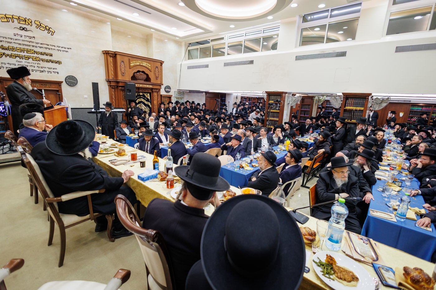 סיום מסכת בכורות בקהילת הגר"ש אלתר