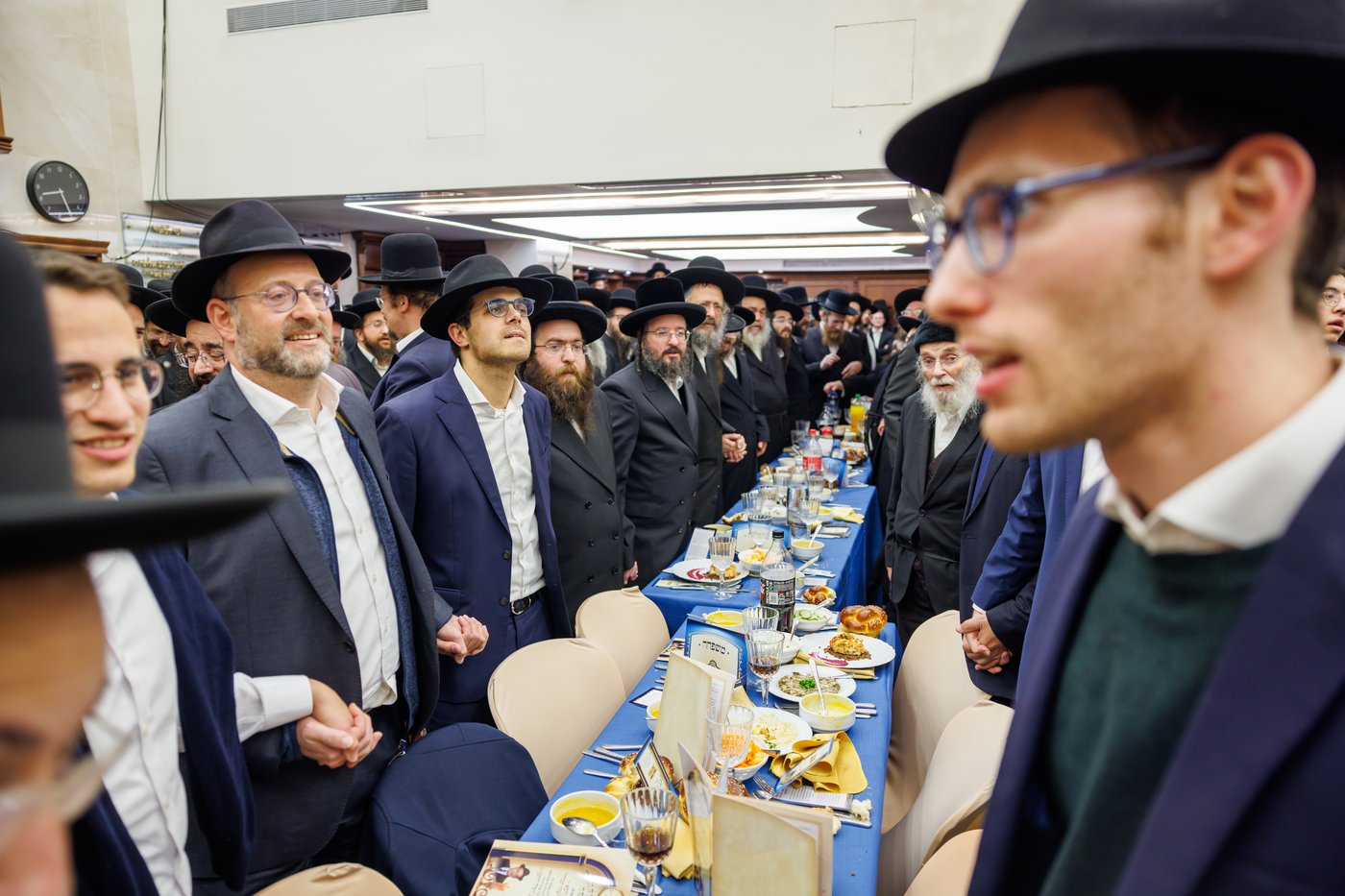 סיום מסכת בכורות בקהילת הגר"ש אלתר