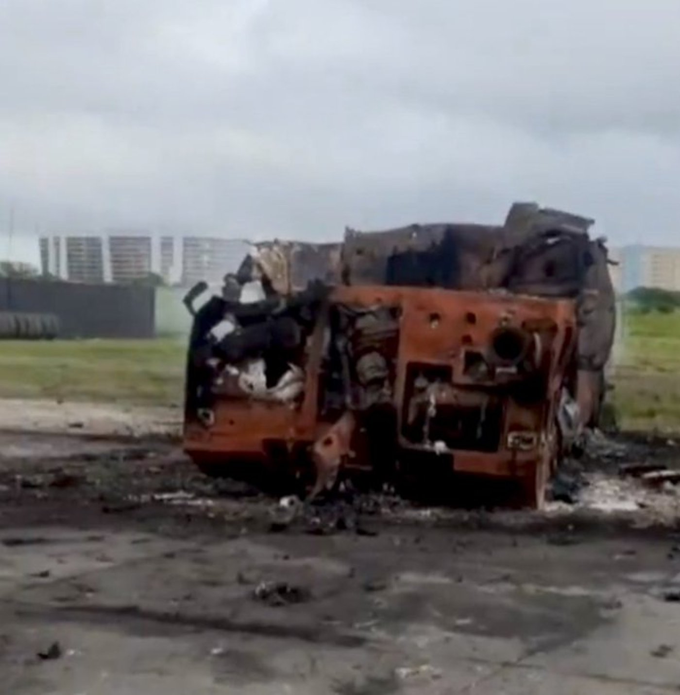 מערכת ה-Buk-M2E אחרי הטיפול של צבא ארה"ב