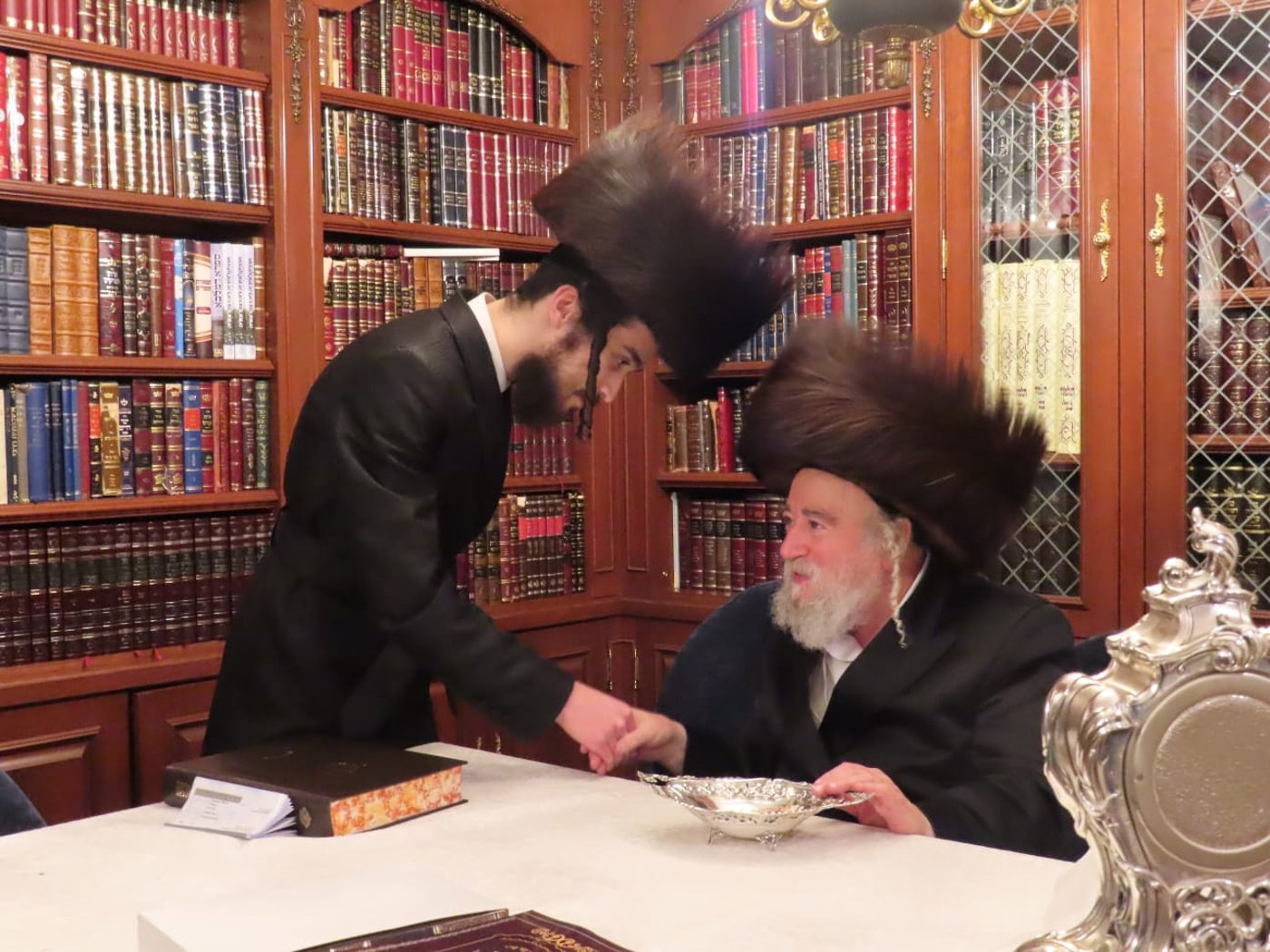 הגרי"מ ארלנגר בשבת בווילאמסבורג