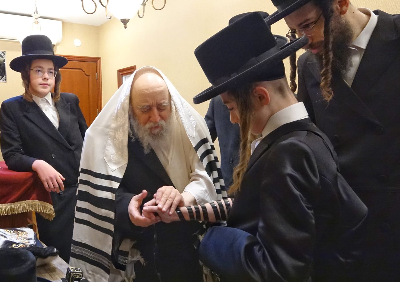 הגרי"מ ארלנגר בביקור בווילאמסבורג