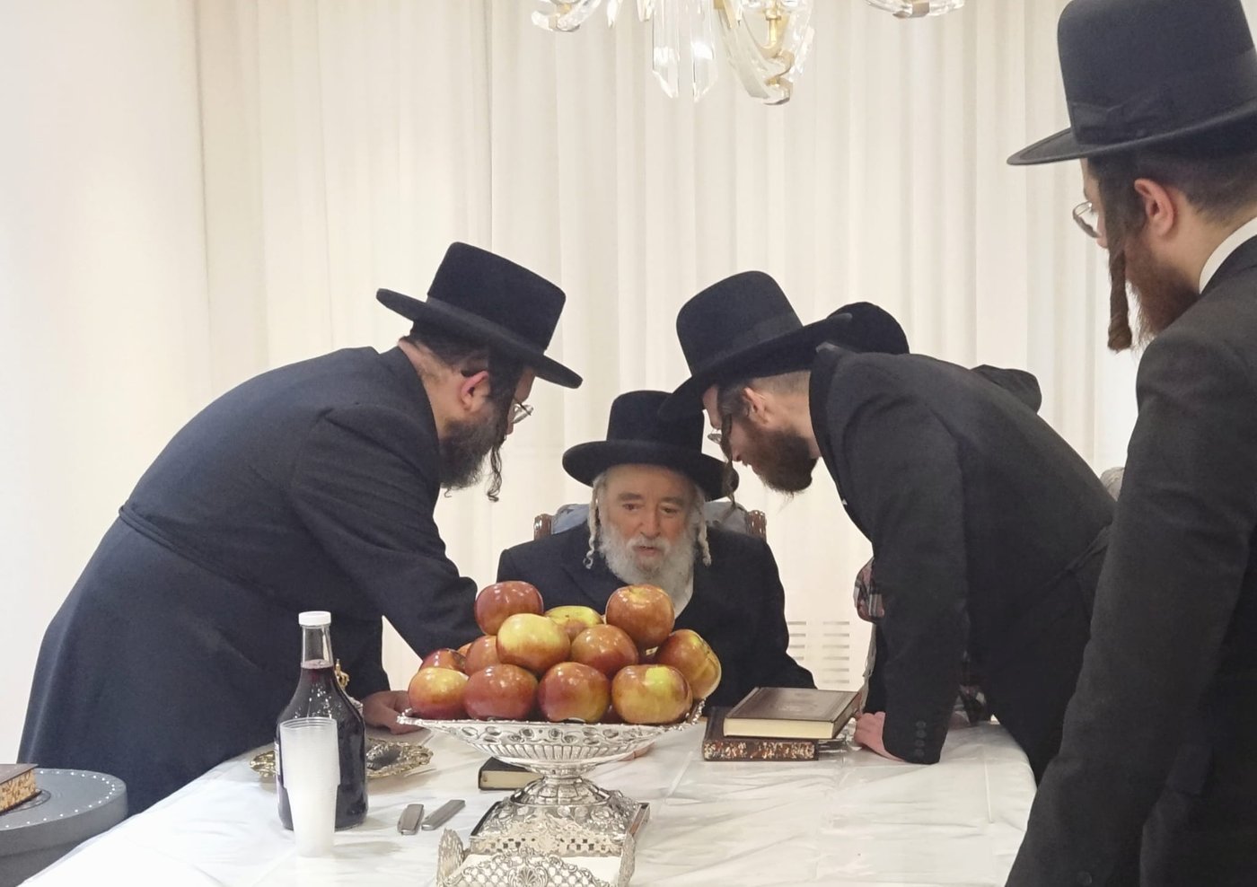 הגרי"מ ארלנגר בביקור בווילאמסבורג