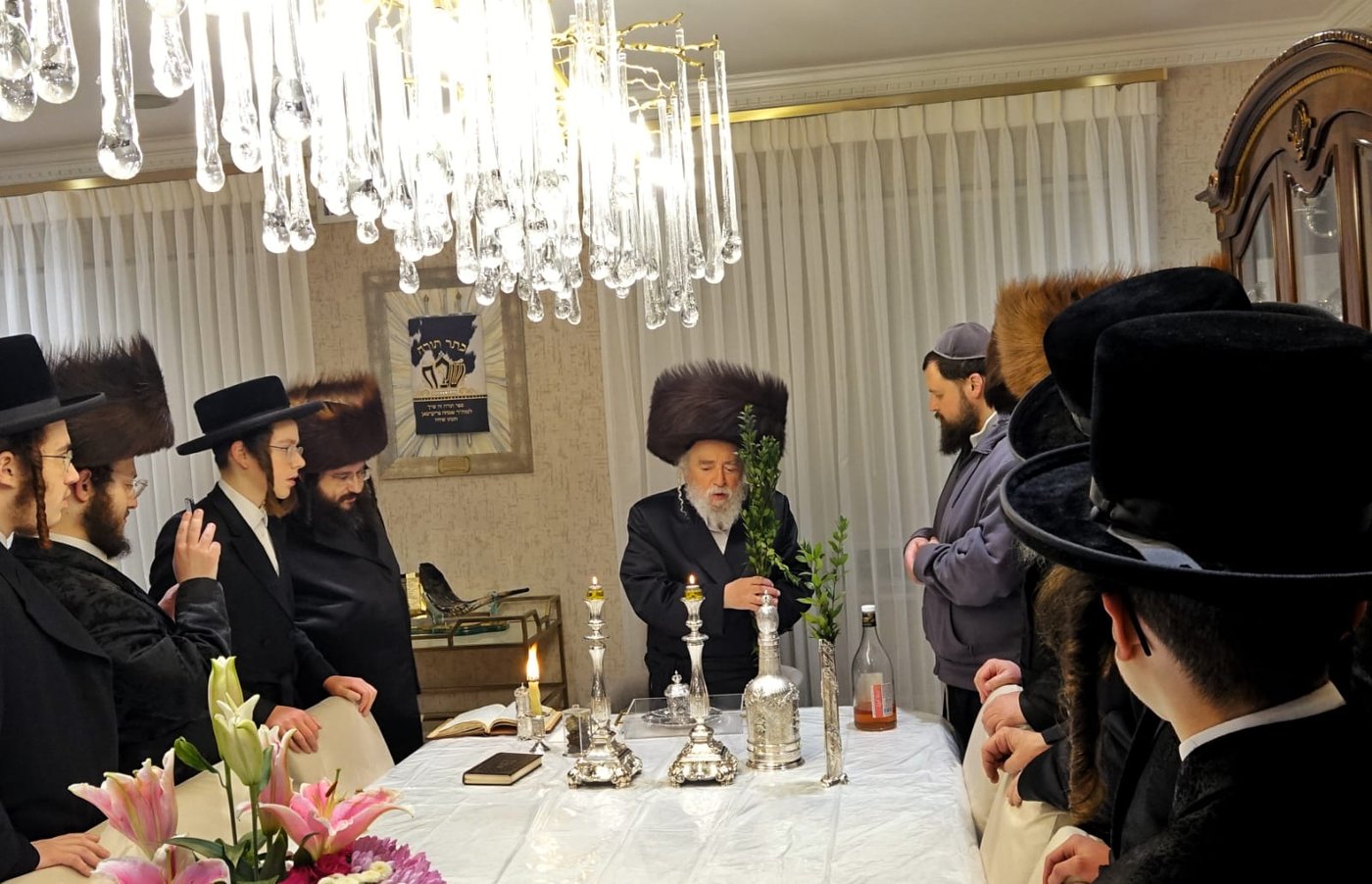 הגרי"מ ארלנגר בשבת בווילאמסבורג