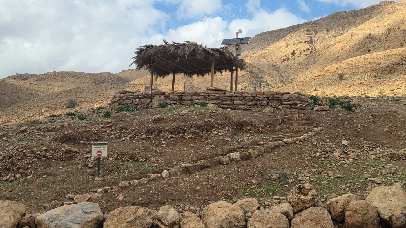 נחל ייטב מלא בחזרה בשבוע שעבר