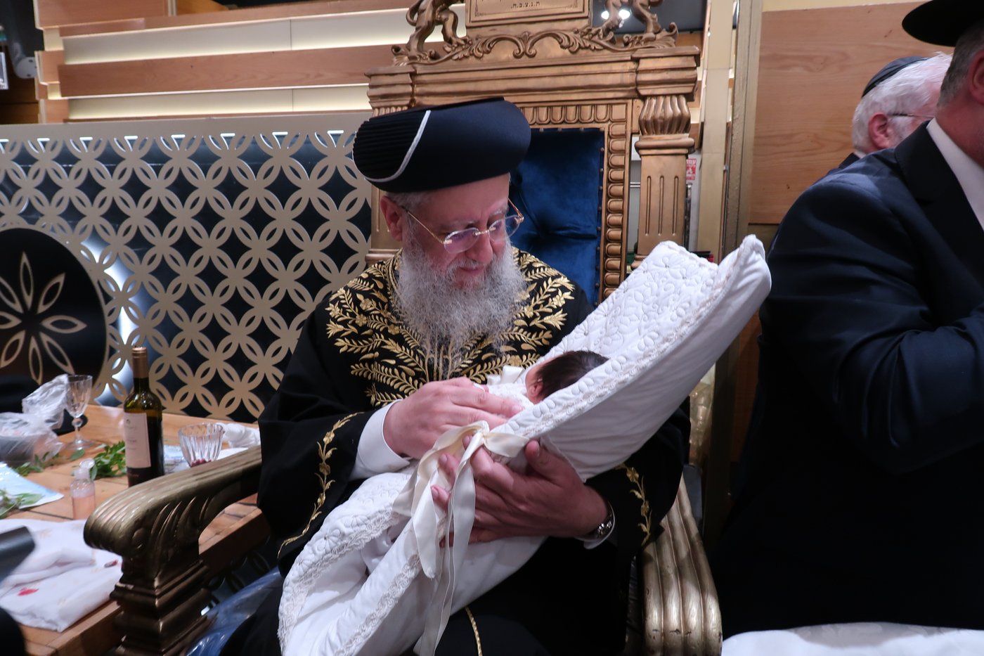 שמחת הברית לנכד הראשל"צ הגר"ד יוסף