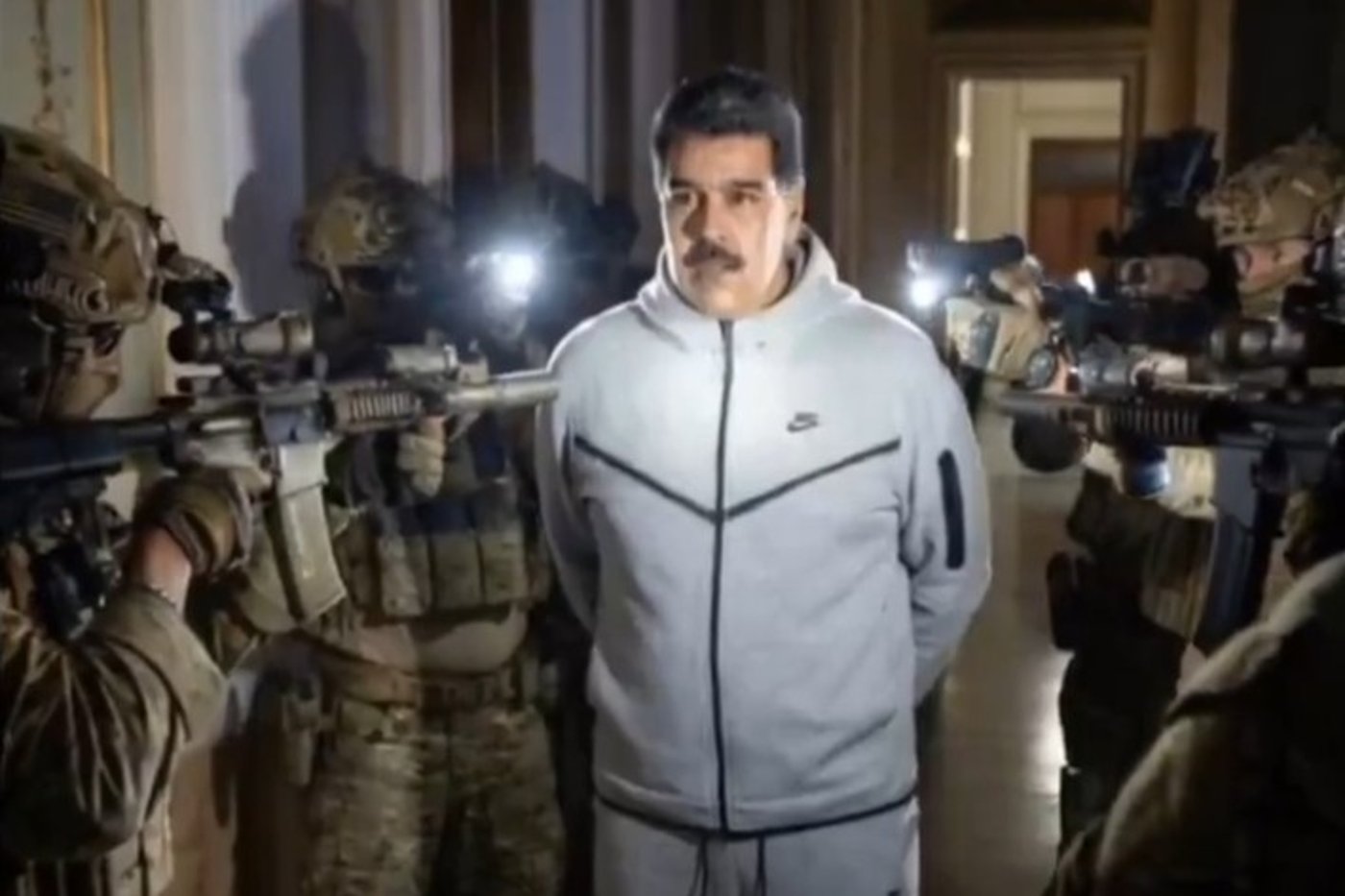 מתוך תיעוד המעצר של מדורו