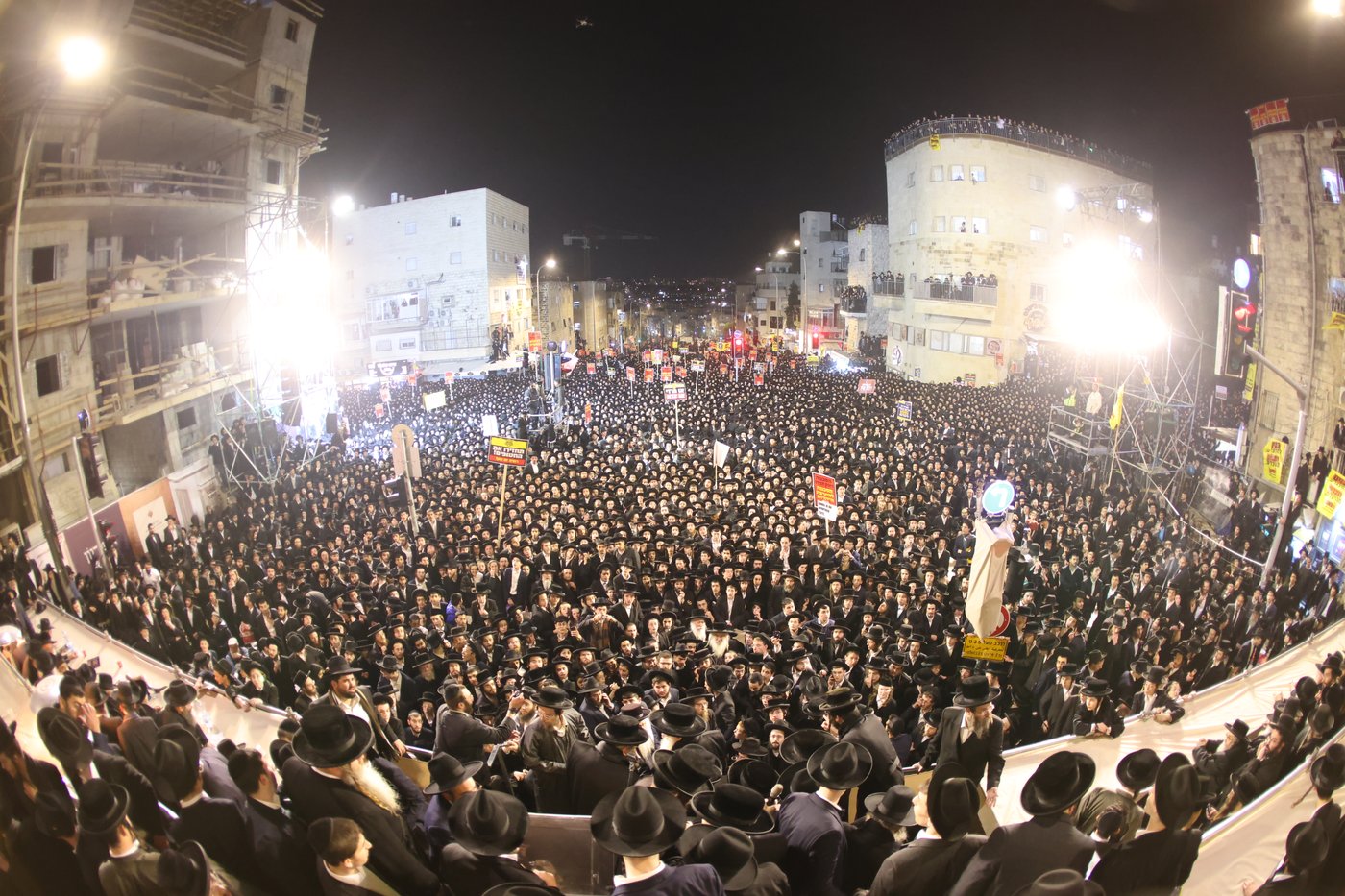 עצרת הרבבות בירושלים נגד גזירת הגיוס