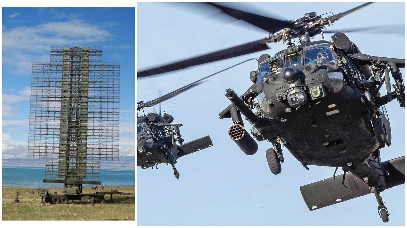 פוטוגניות צבאית הטובה בעולם - מסוקי UH‑60 / AH‑60 Black Hawk - מערת המכ"ם הסינית ה-JY-27A.