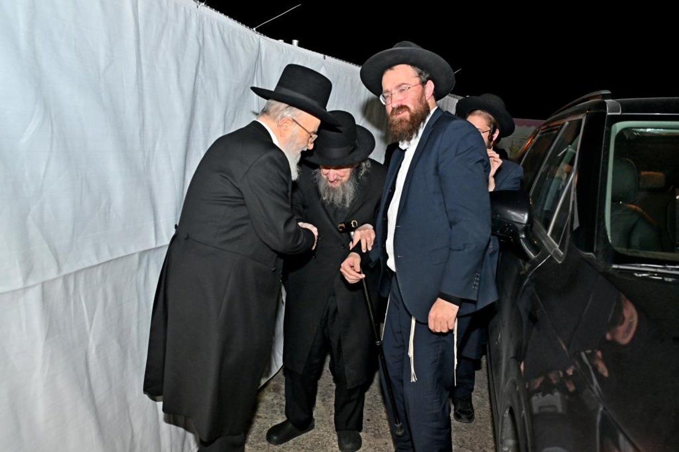 הגר"ד לנדו בחנוכת הבית לישיבת הר"ן