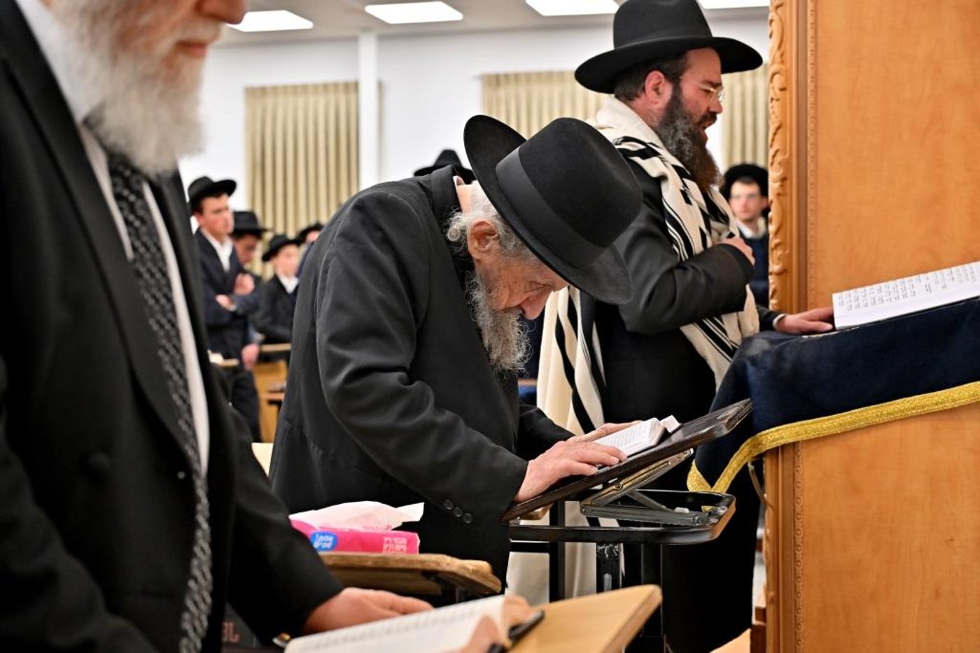 הגר"ד לנדו בחנוכת הבית לישיבת הר"ן