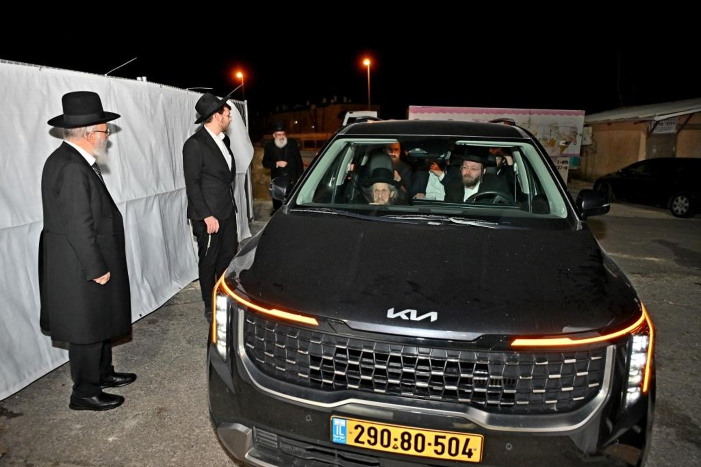 הגר"ד לנדו בחנוכת הבית לישיבת הר"ן