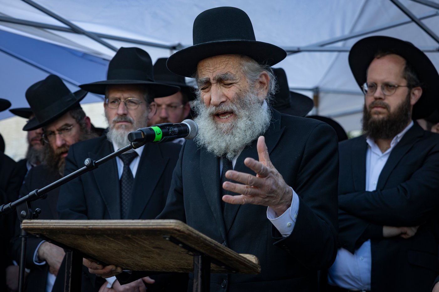 הלווית הנער החרדי יוסף אייזנטל ז"ל