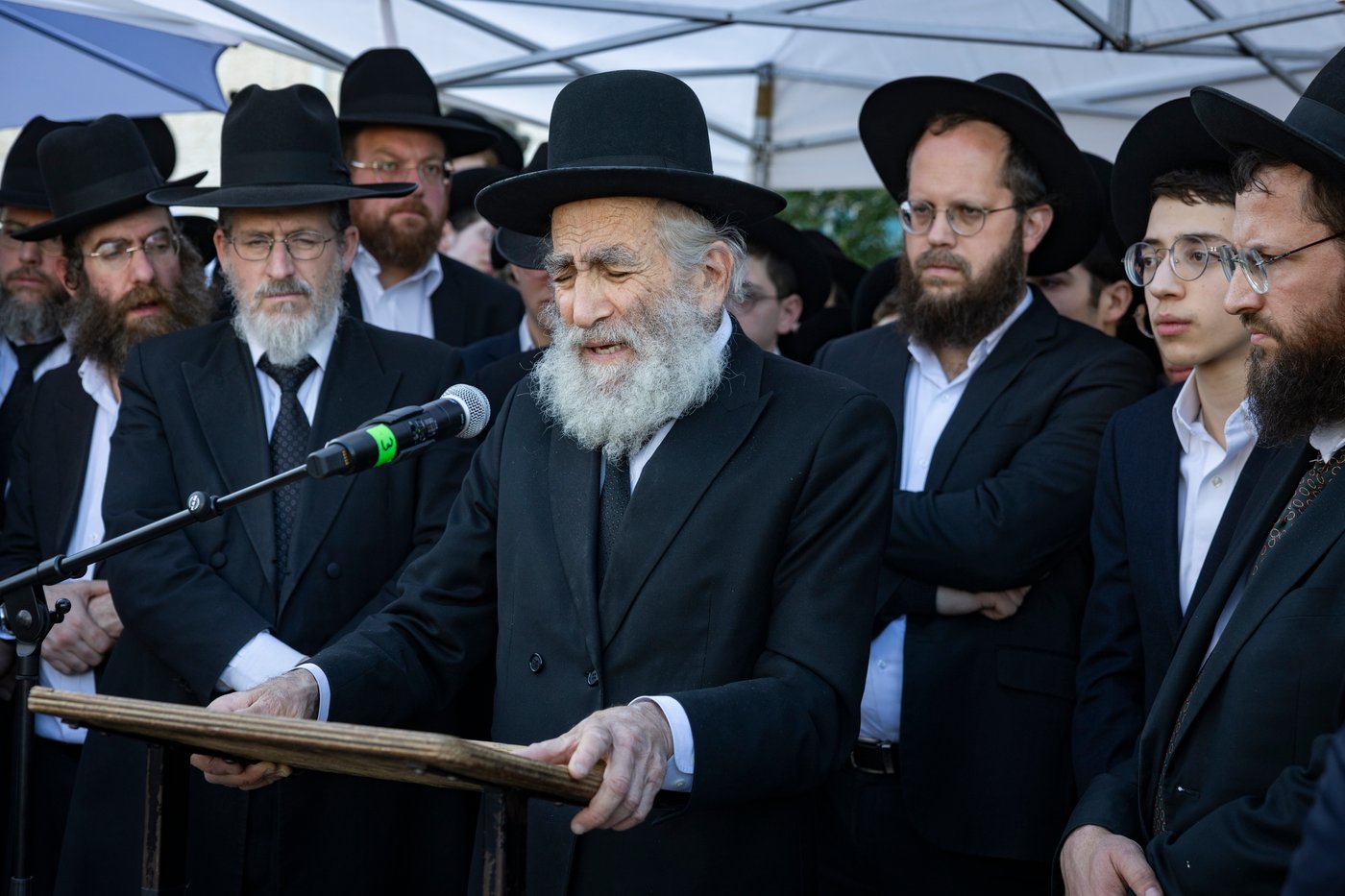 הלווית הנער החרדי יוסף אייזנטל ז"ל