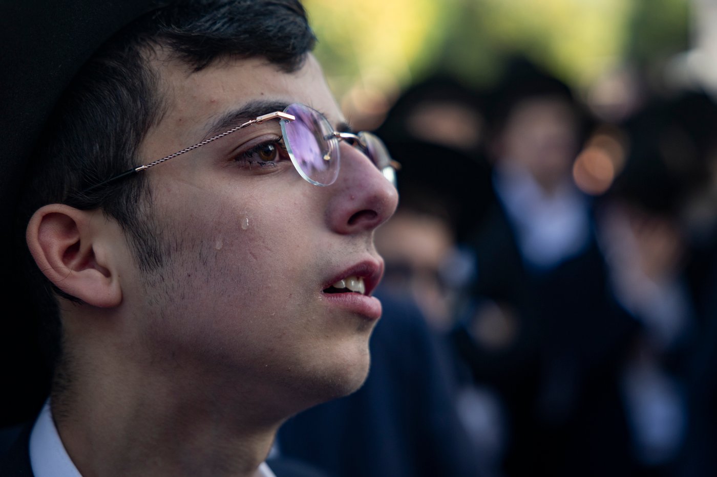 הלווית הנער החרדי יוסף אייזנטל ז"ל