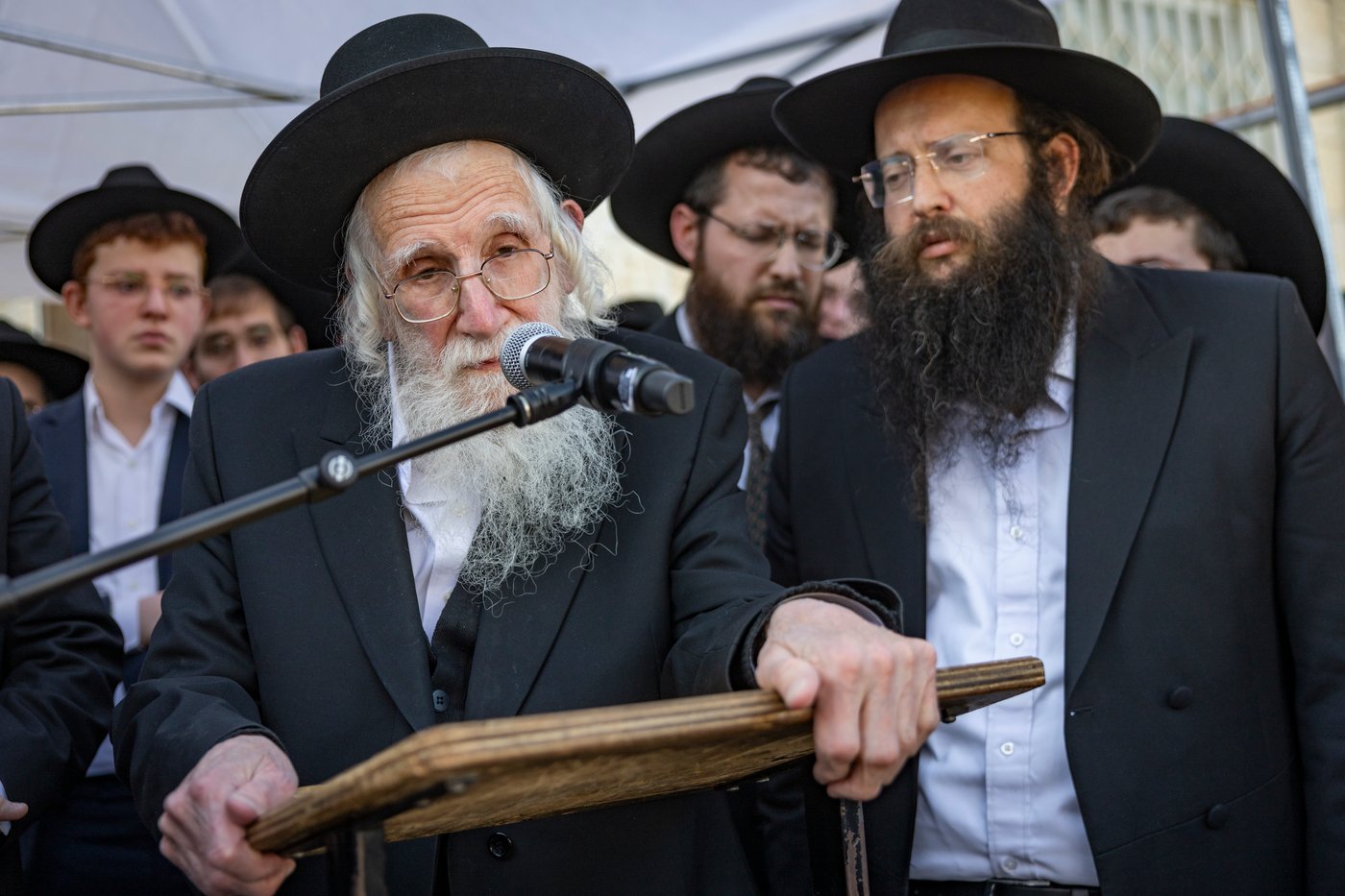 הלווית הנער החרדי יוסף אייזנטל ז"ל