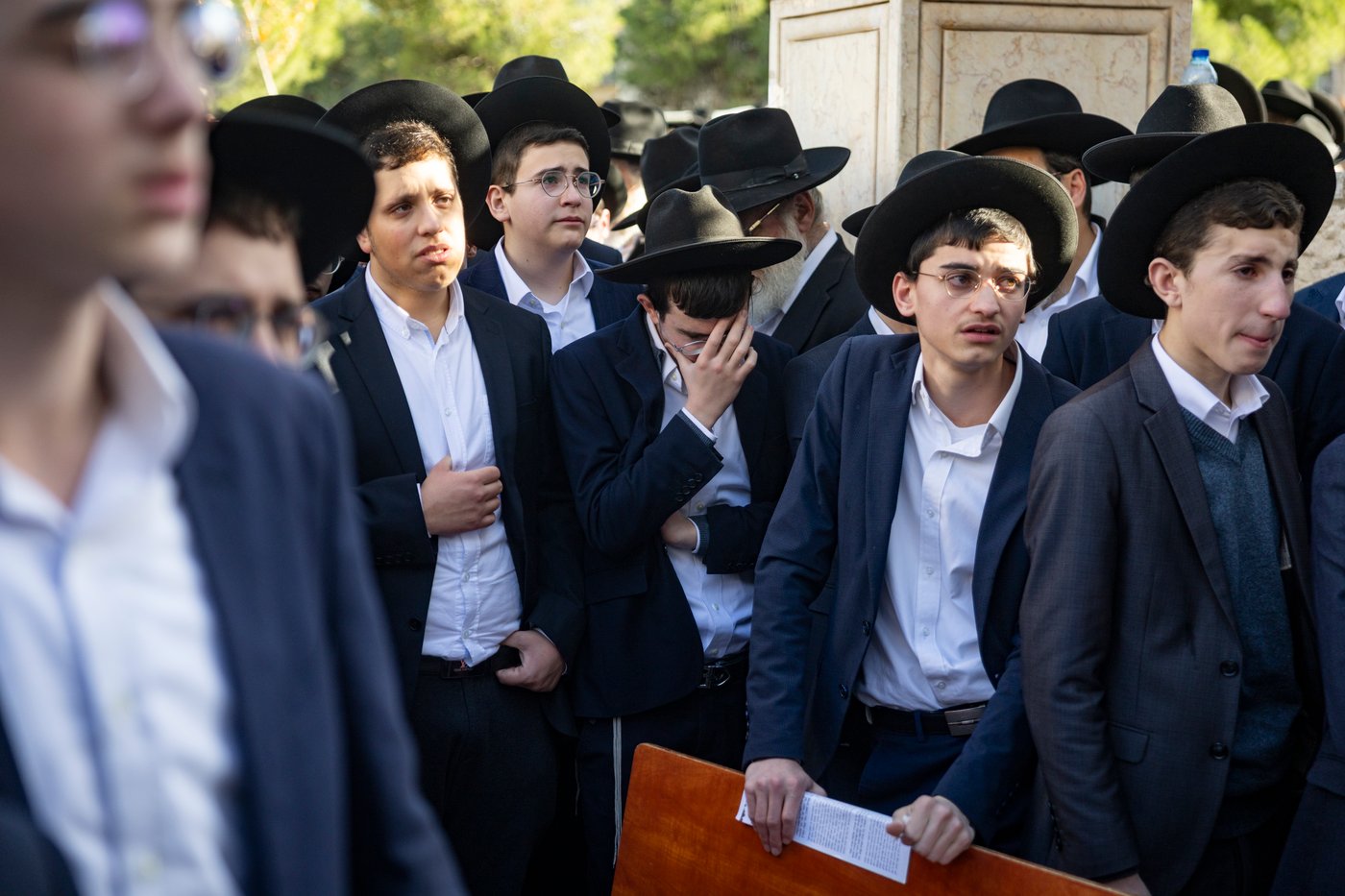 הלווית הנער החרדי יוסף אייזנטל ז"ל