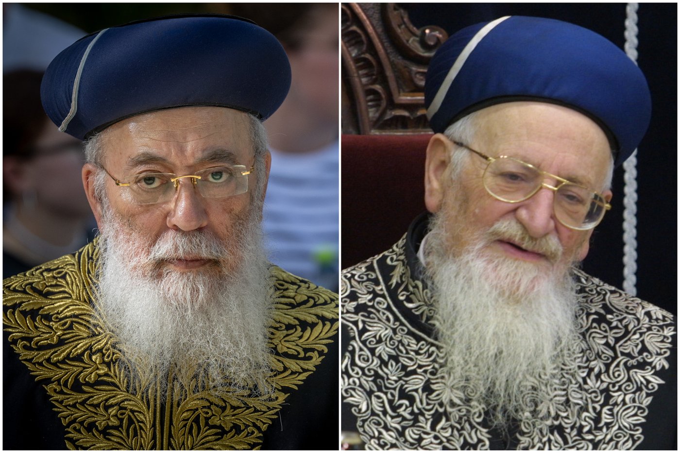 הראשונים לציון הגר"מ אליהו זצ"ל ויבל"א הגר"ש עמאר