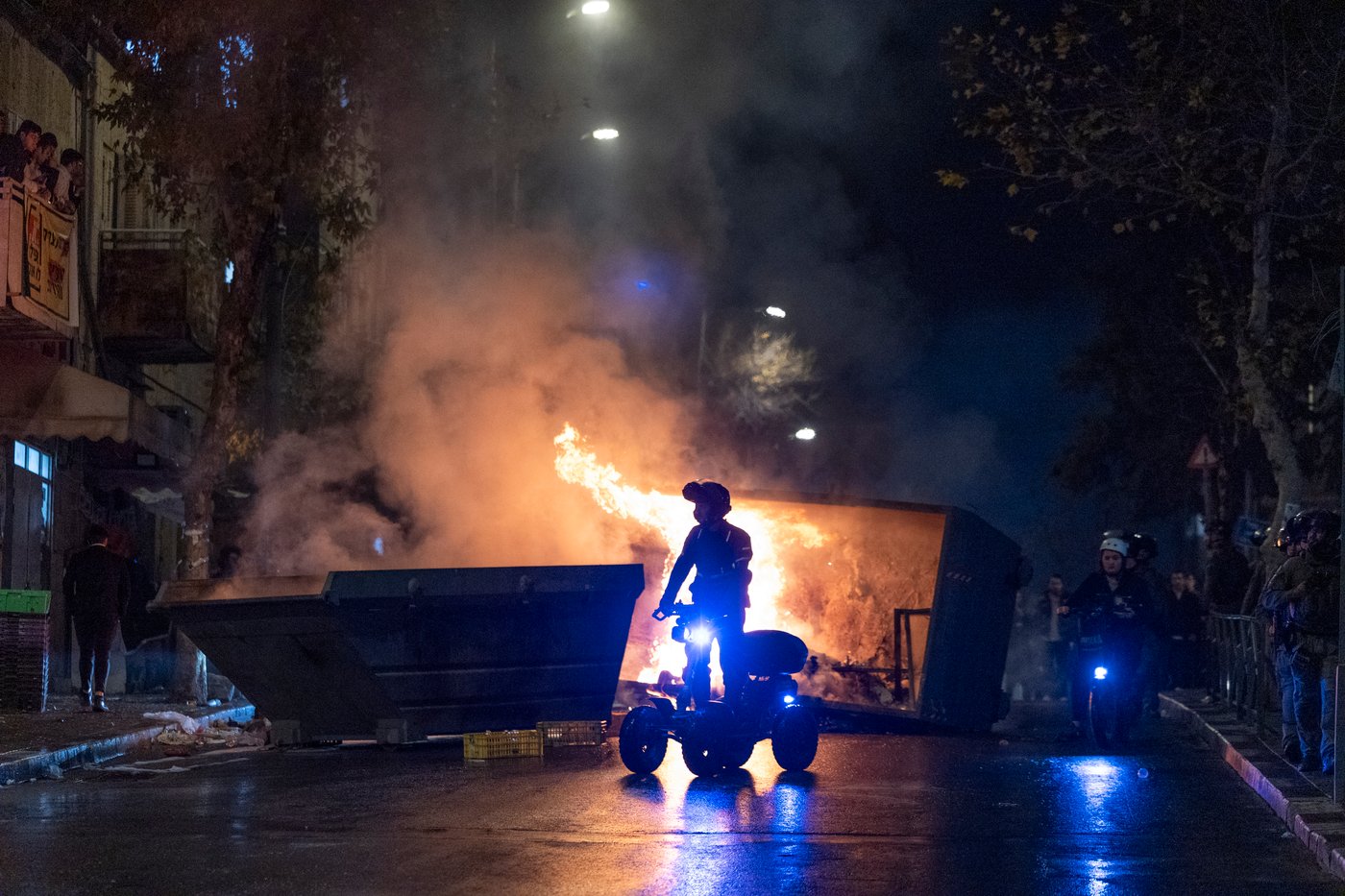 זירת הדריסה בירושלים