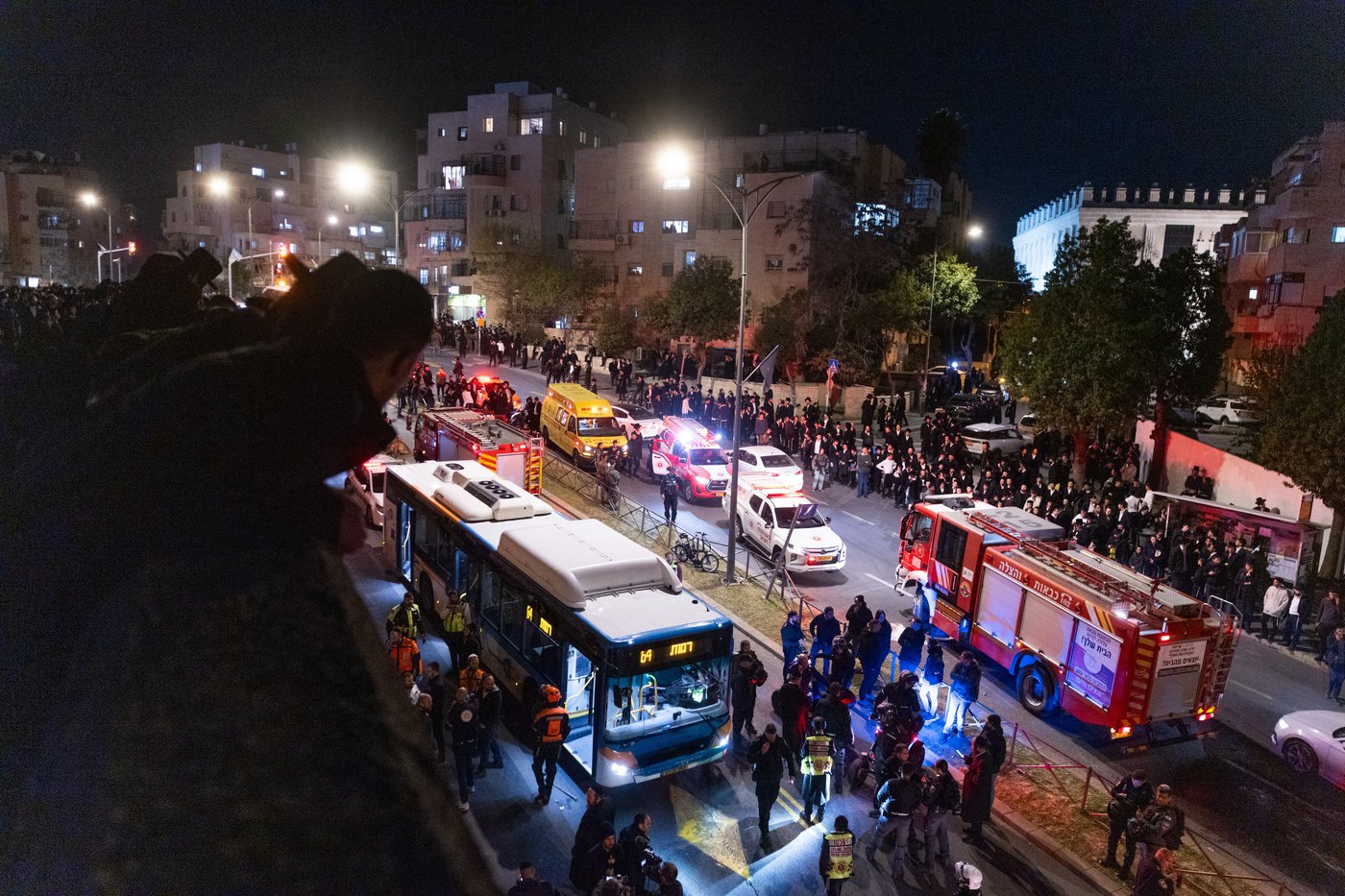 זירת הדריסה בירושלים