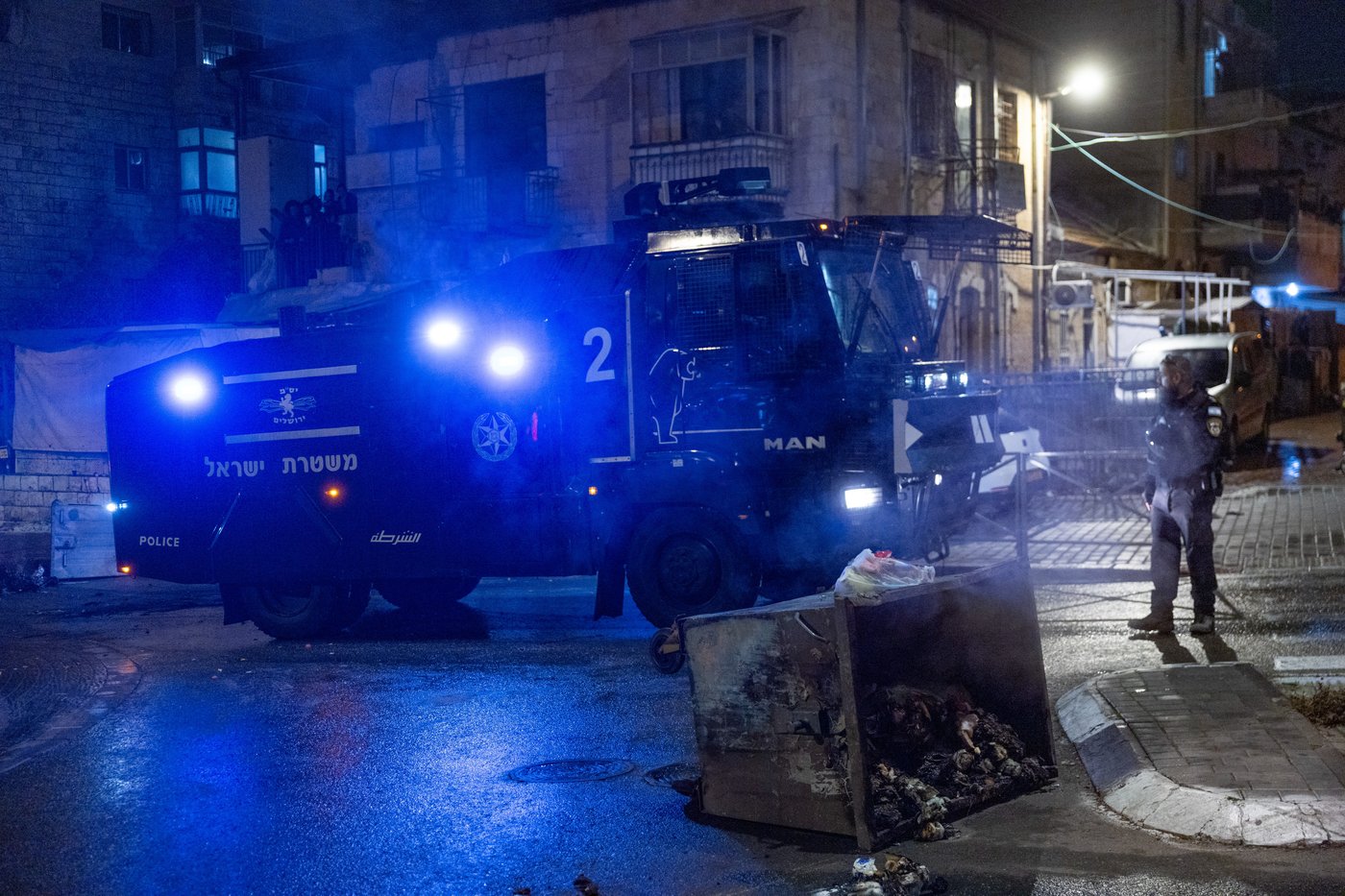 זירת הדריסה בירושלים