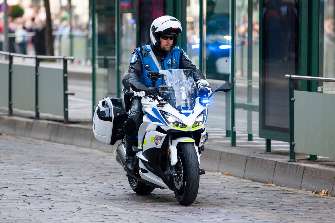 שוטר מהמשטרה הפינית