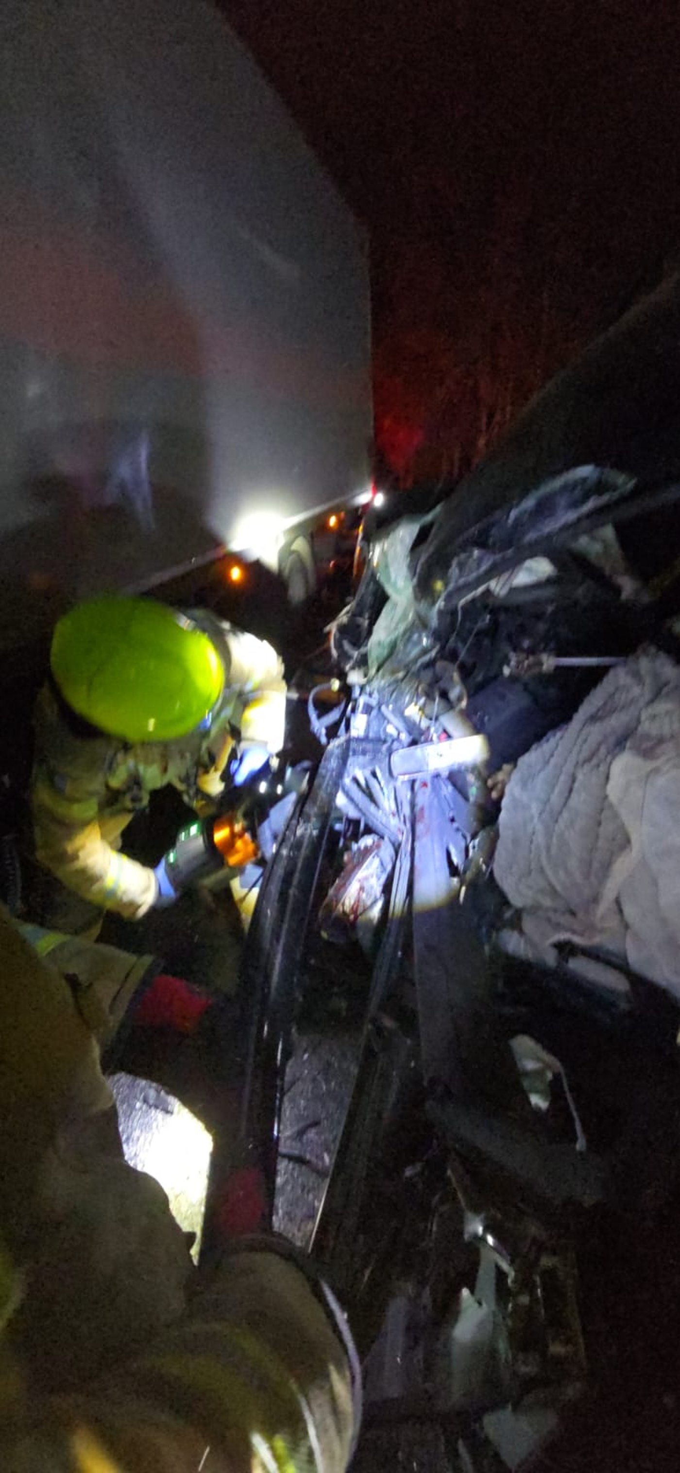 תאונת דרכים קטלנית: אחרי חילוץ מסובך, נקבע מותו של אחד הפצועים