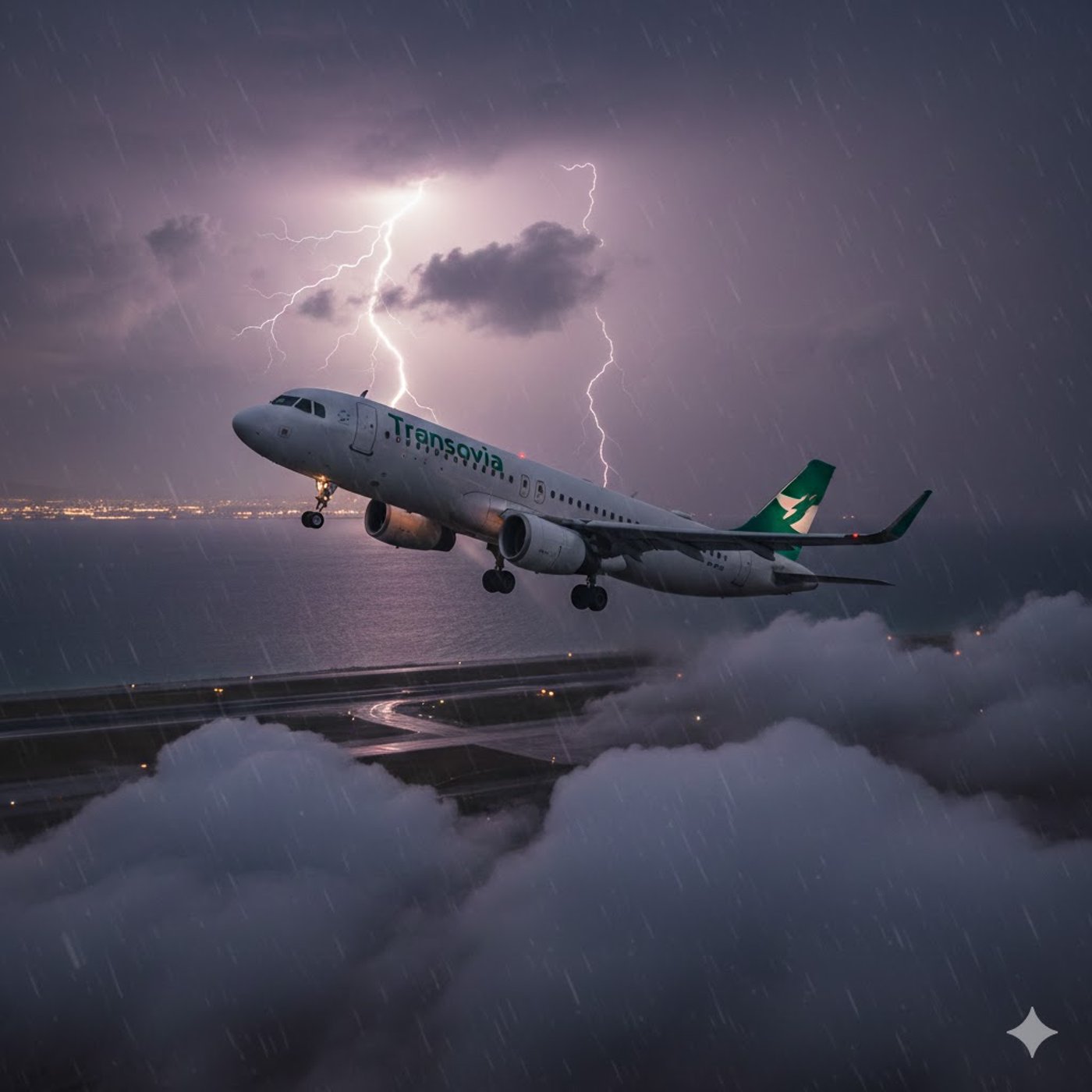 מטוס קרוב לנחיתה