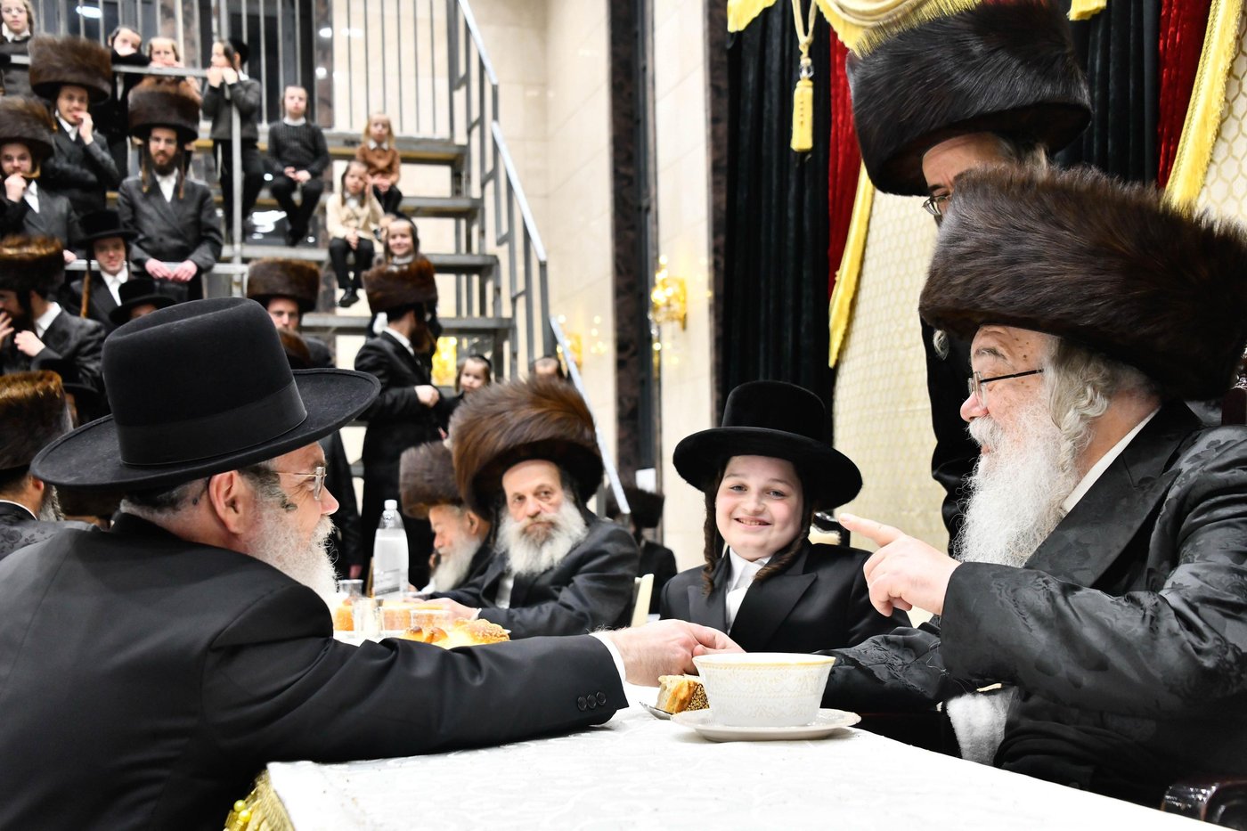 שמחת בר המצווה לנכד האדמו"ר מדארג