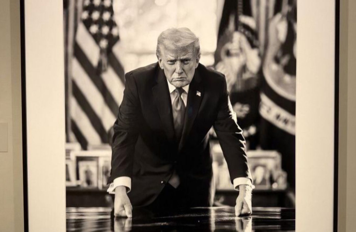 התמונה שהוחלפה בתערוכה