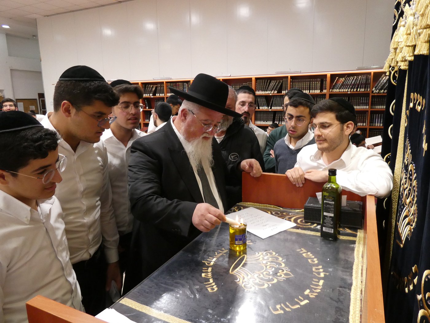 הילולת בעל "הקצות החושן" בישיבת באר התלמוד 