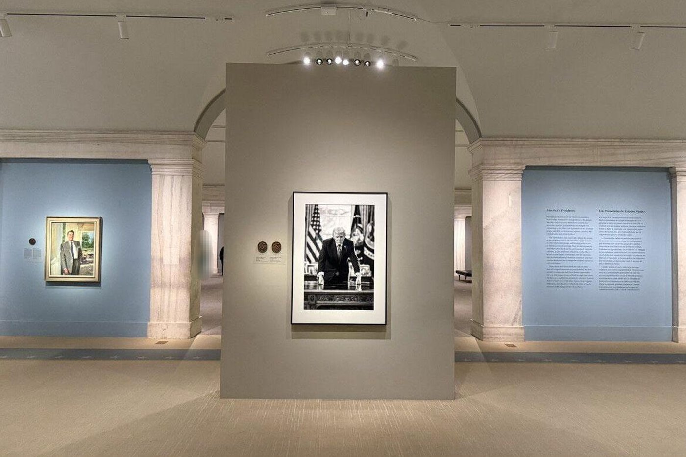 התמונה שהוחלפה בתערוכה