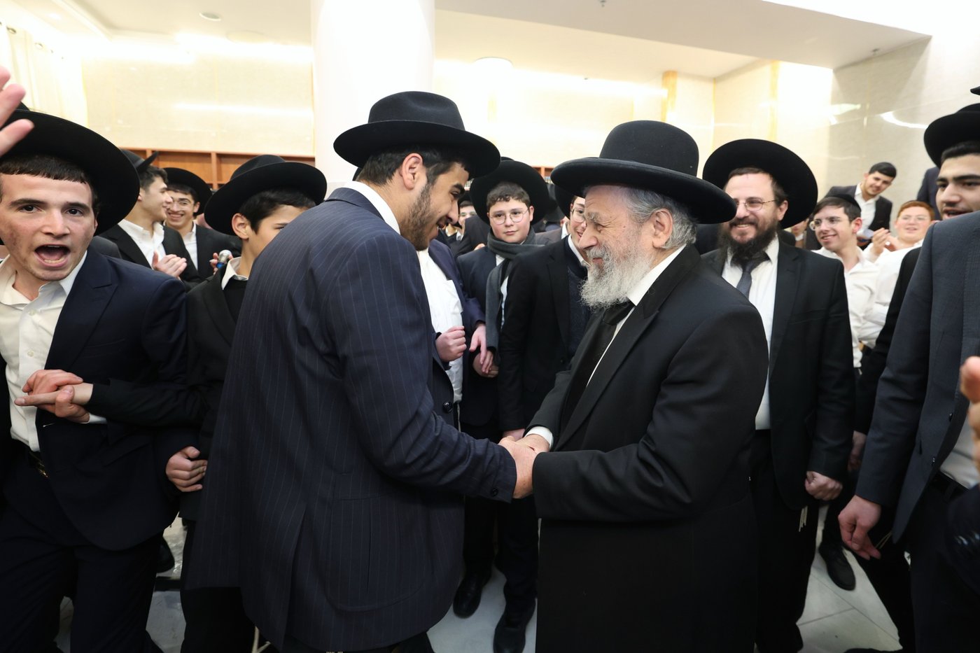 קבלת פנים לאסיר עולם התורה הבחור מיכאל אטלן