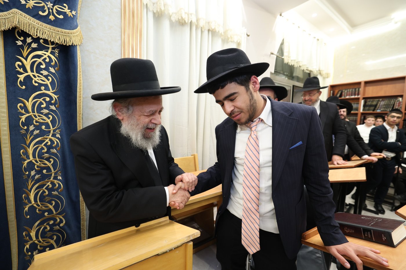 קבלת פנים לאסיר עולם התורה הבחור מיכאל אטלן