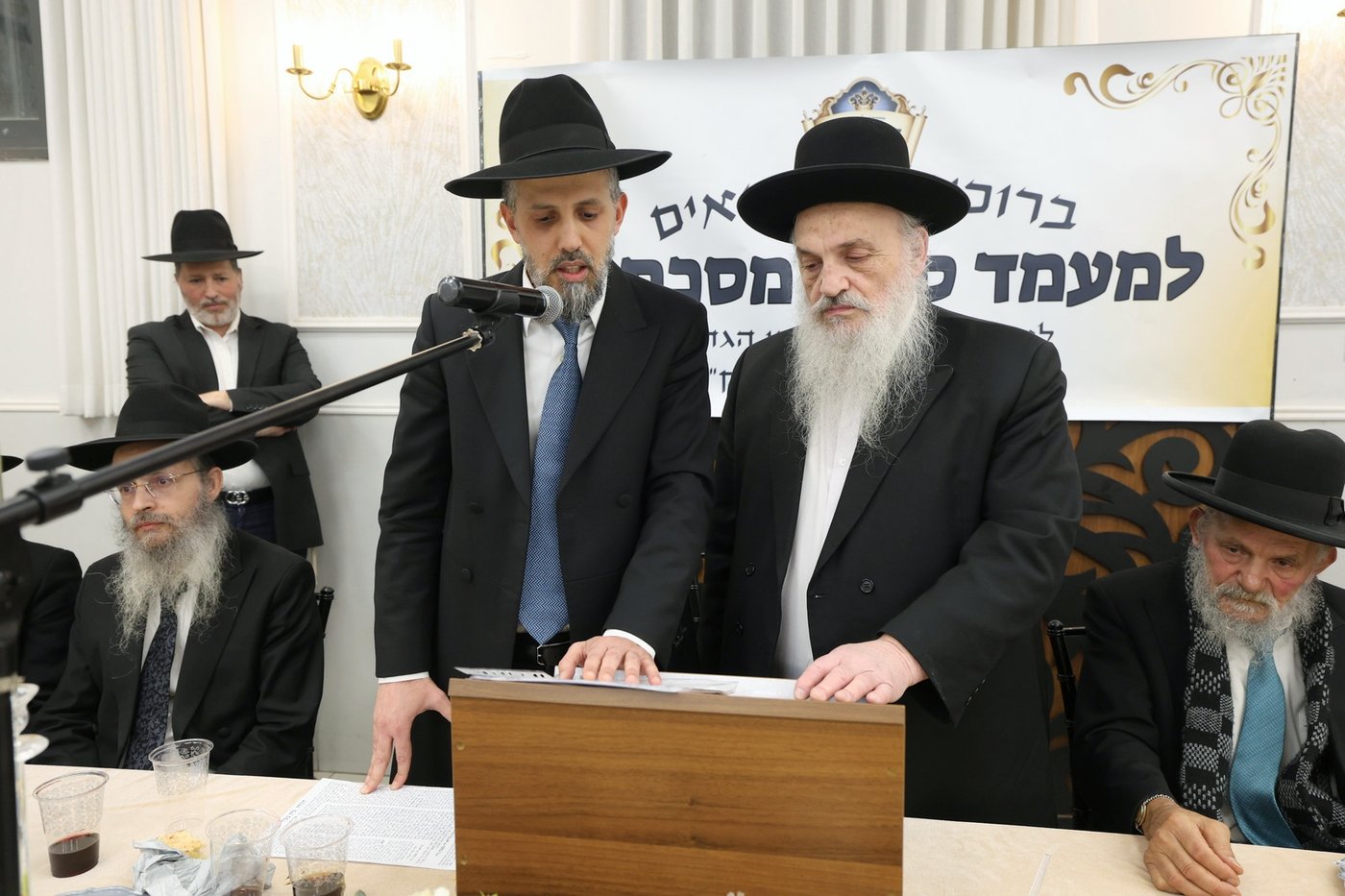 סיום הש"ס בישיבת 'דבר שמעון'