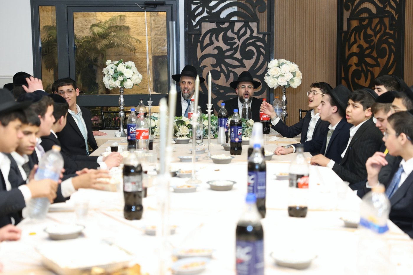 סיום הש"ס בישיבת 'דבר שמעון'