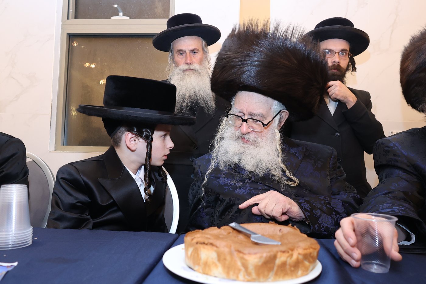 שמחת בר המצווה לנין האדמו"ר ממשכנות הרועים