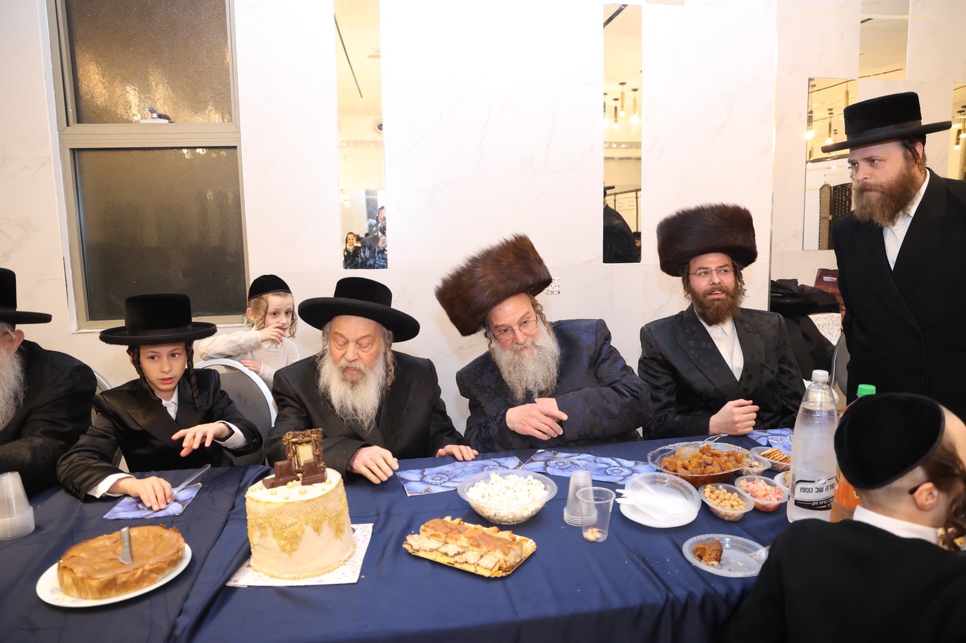 שמחת בר המצווה לנין האדמו"ר ממשכנות הרועים