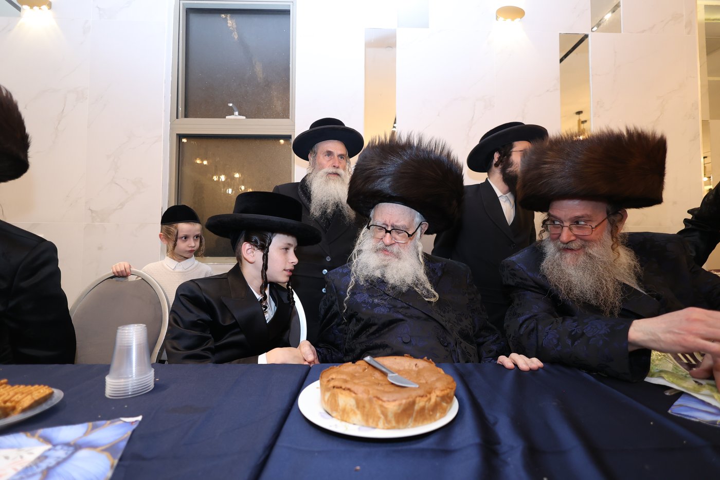 שמחת בר המצווה לנין האדמו"ר ממשכנות הרועים