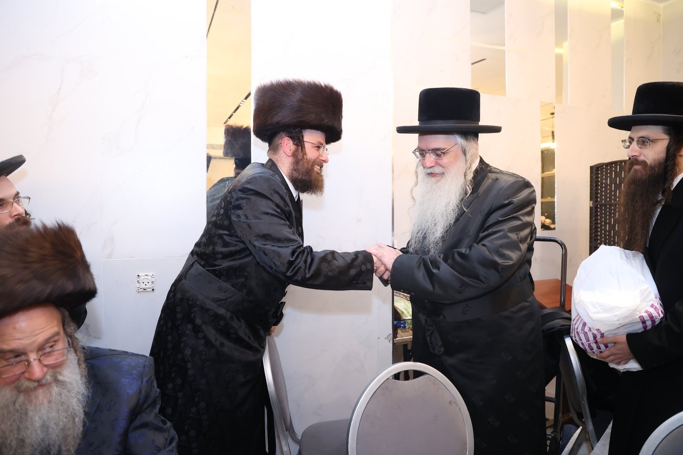 שמחת בר המצווה לנין האדמו"ר ממשכנות הרועים