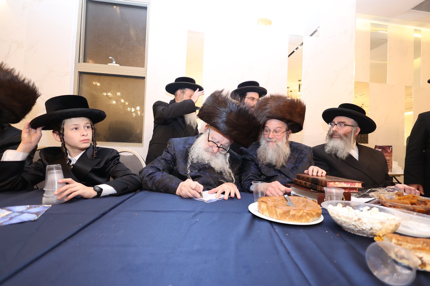 שמחת בר המצווה לנין האדמו"ר ממשכנות הרועים