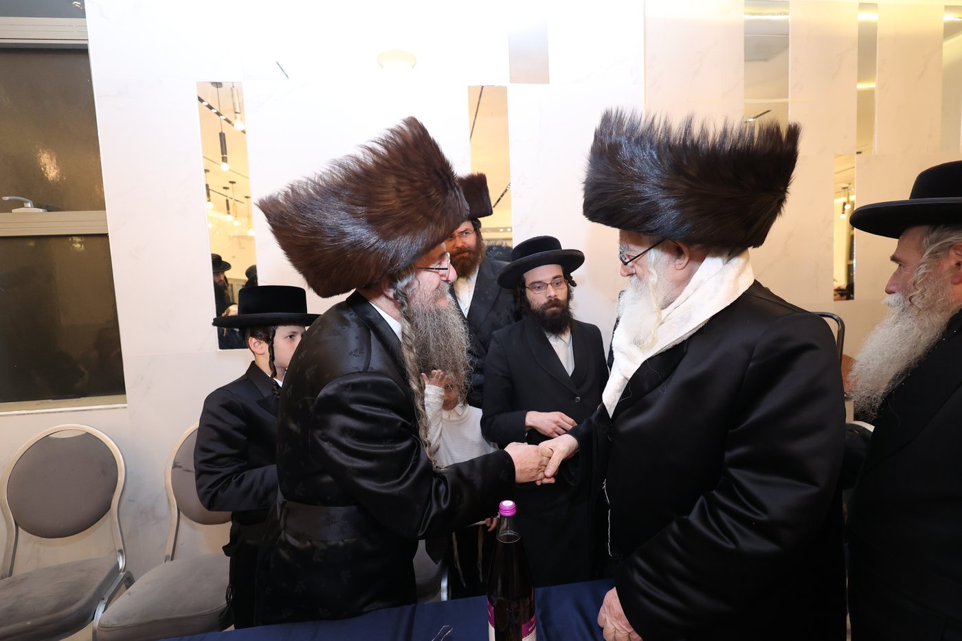 שמחת בר המצווה לנין האדמו"ר ממשכנות הרועים