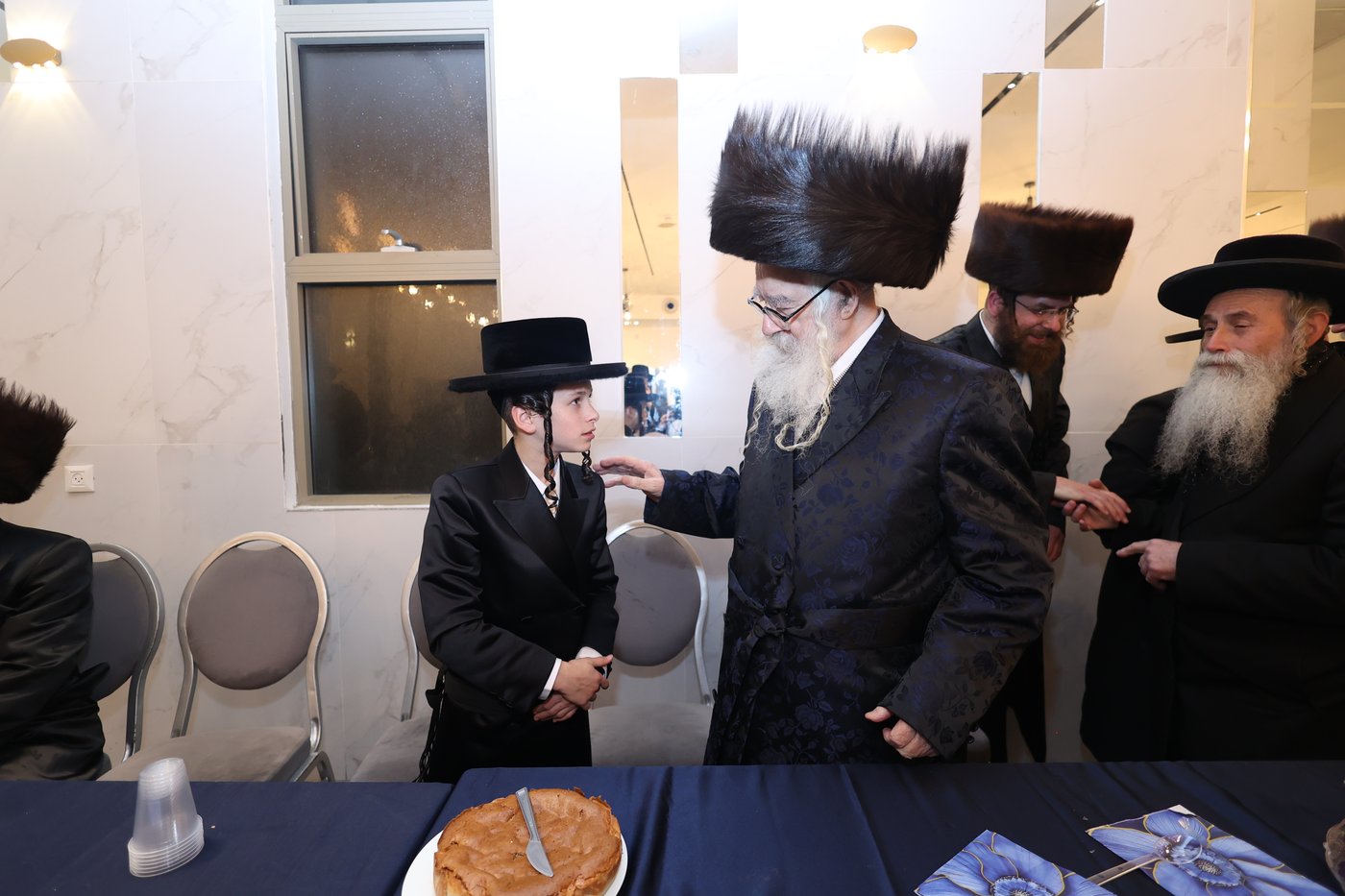 שמחת בר המצווה לנין האדמו"ר ממשכנות הרועים