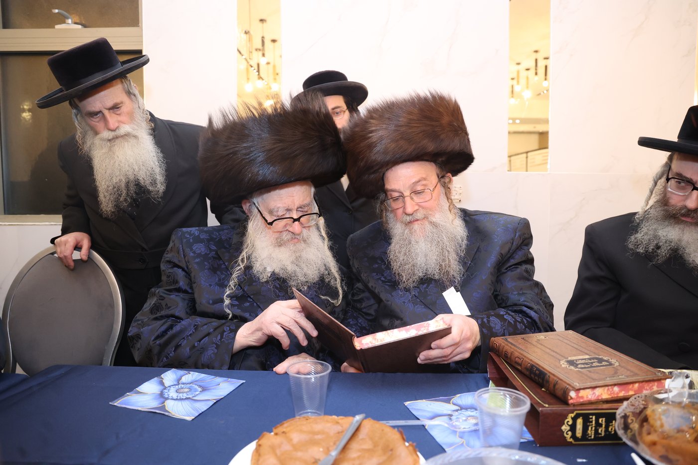 שמחת בר המצווה לנין האדמו"ר ממשכנות הרועים