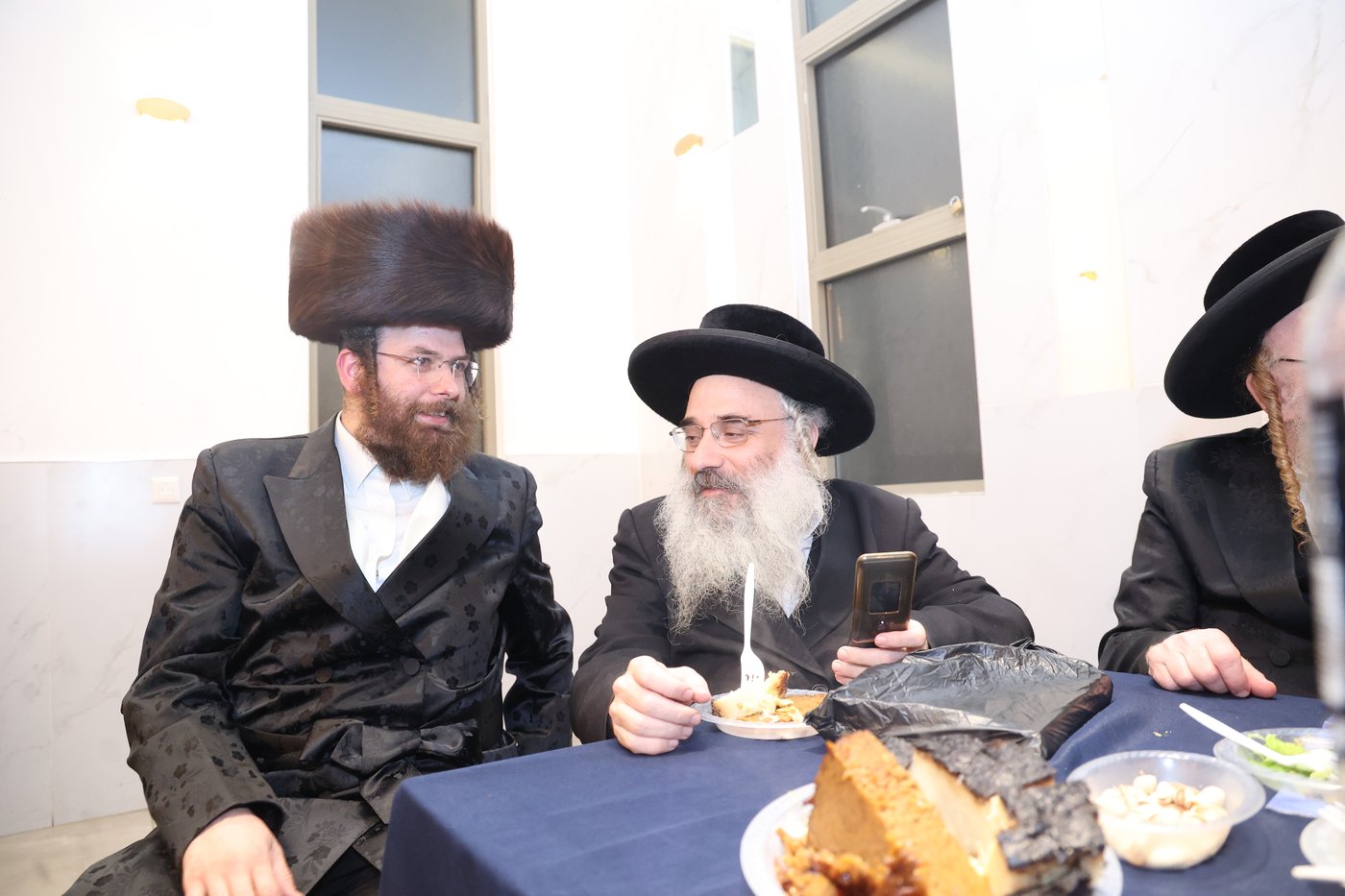 שמחת בר המצווה לנין האדמו"ר ממשכנות הרועים