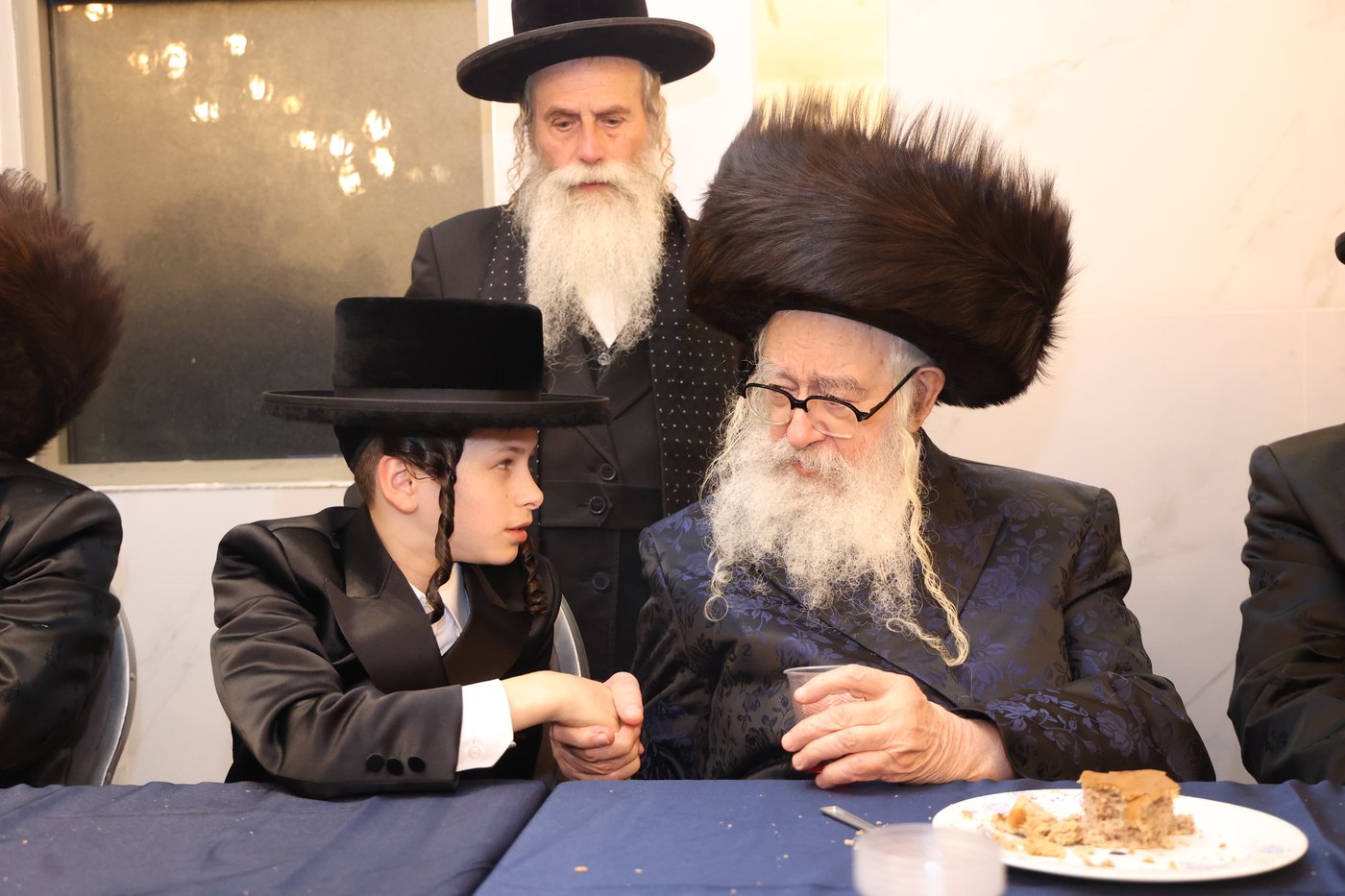 שמחת בר המצווה לנין האדמו"ר ממשכנות הרועים