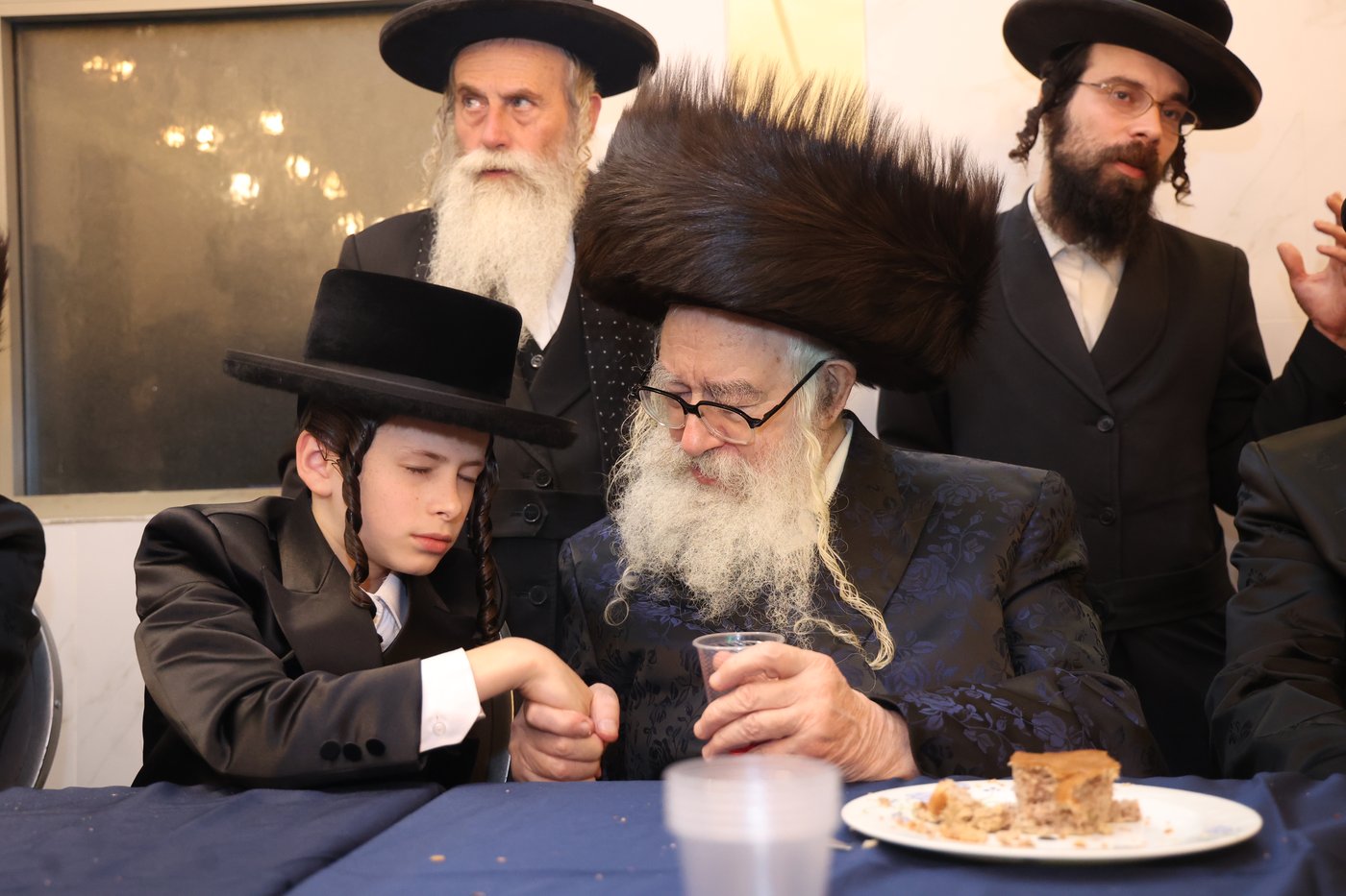 שמחת בר המצווה לנין האדמו"ר ממשכנות הרועים