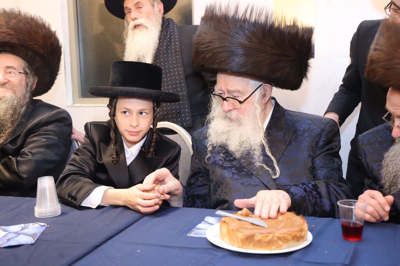 שמחת בר המצווה לנין האדמו"ר ממשכנות הרועים